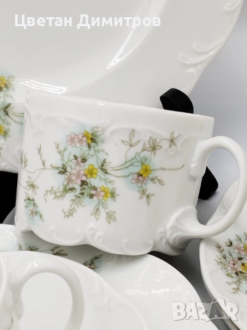 ROSENTHAL , порцеланов троен сет за кафе , снимка 9 - Сервизи - 51437784