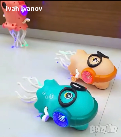 Играчка танцуваща медуза със звук и светлини. З, снимка 3 - Други - 52492754