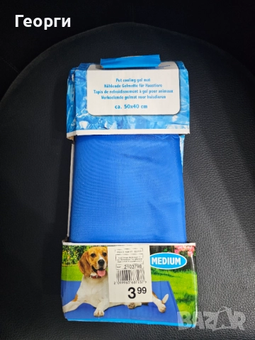 охлаждаща гел подложка за домашни любимци. 