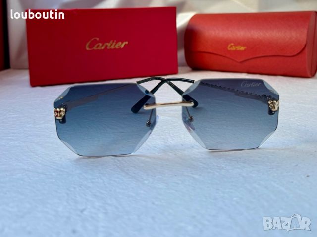 Cartier 2024 дамски слънчеви очила Осмоъгълни 4 цвята , снимка 7 - Слънчеви и диоптрични очила - 45269922