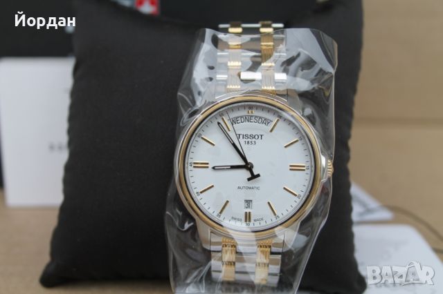 Швейцарски мъжки ръчен часовник ''Tissot'' автоматик, снимка 4 - Мъжки - 46461323