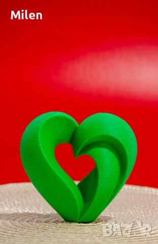 ❤️ Декоративна 3D принтирана статуетка „Сърце“ ❤️