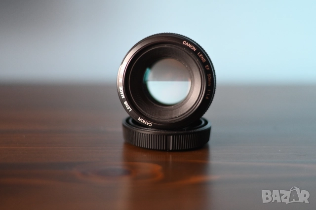 Обектив Canon EF 50mm f1.4 USM, снимка 3 - Обективи и филтри - 52028617