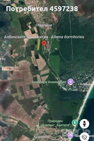 Продава се Апартамент в Общежитията на к.к.Албена, снимка 4 - Апартаменти - 51742828