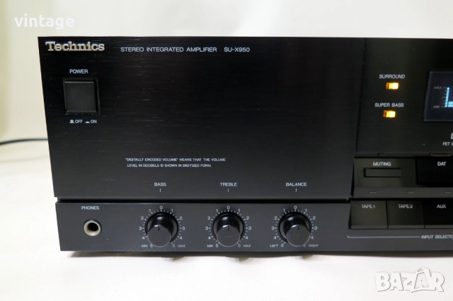 Technics SU-X 950, снимка 2 - Ресийвъри, усилватели, смесителни пултове - 52443451