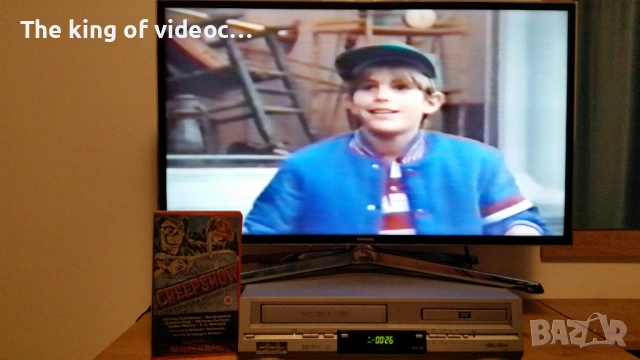 Видеокасета "CREEPSHOW"  Ужаси VHS, снимка 11 - Други жанрове - 53307163