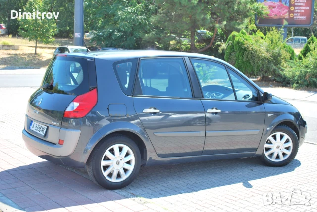 Renault Scenic 2 1.9dci АВТОМАТ, снимка 9 - Автомобили и джипове - 51392865