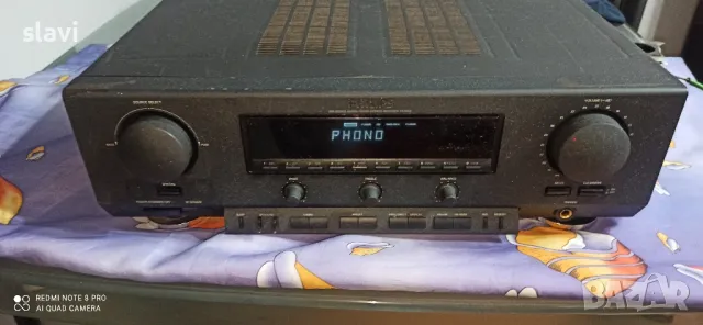 Stereo Receiver Philips, снимка 1 - Ресийвъри, усилватели, смесителни пултове - 47232796