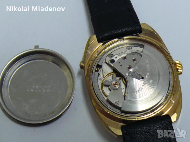Съветски Позлатен Полет/POLJOT Автоматичен Мъжки ръчен часовник, работещ, снимка 15 - Мъжки - 51947183