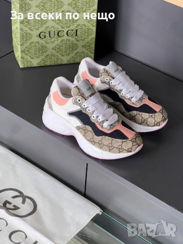 Gucci Дамски Маратонки👟Дамски Спортни Обувки Гучи Код E1370, снимка 9 - Маратонки - 53992433