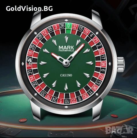Мъжки часовник Mark Fairwhale – CASINO, снимка 3 - Мъжки - 54247331
