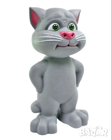 Talking Tom Интерактивен говорящ котарак Най-нов модел, снимка 1 - Музикални играчки - 46560996