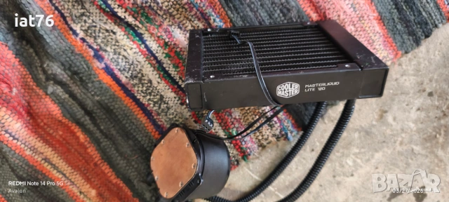 Водно охлаждане Cooler Master, един вентилатор, снимка 3 - Вентилатори - 54050296