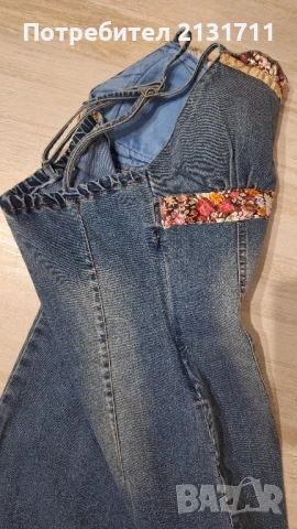 Дънкова рокля , снимка 6 - Рокли - 51085392