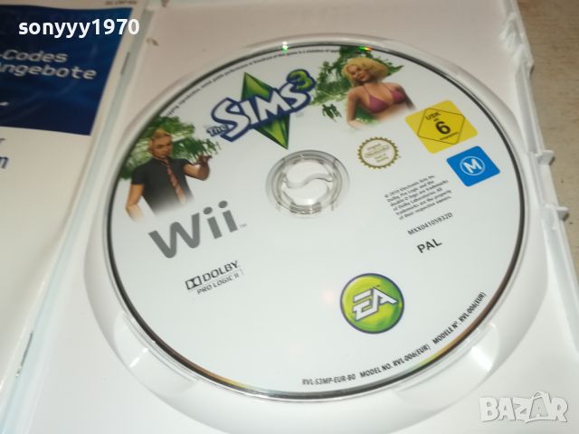 DIE SIMS NINTENDO WII GAME 2407241128, снимка 2 - Игри за Nintendo - 46680120