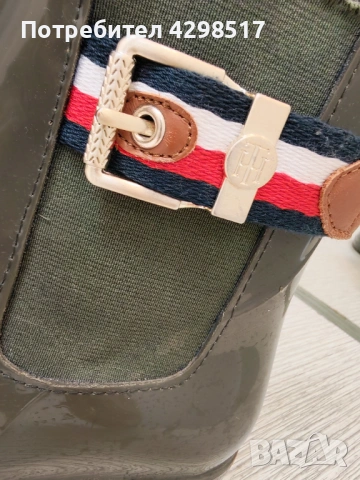 Гумени боти  Tommy hilfiger, снимка 2 - Дамски боти - 53233357