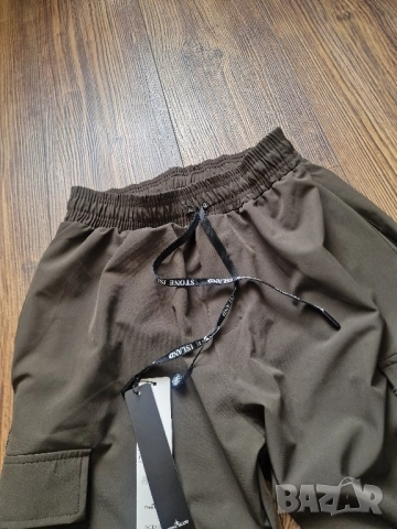 Страхотно мъжко карго долнище STONE ISLAND размер S M L XL 2XL , снимка 5 - Спортни дрехи, екипи - 51706082