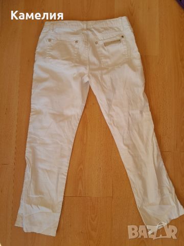 Бял панталон Roberto Cavalli, S-размер , снимка 2 - Панталони - 45129152