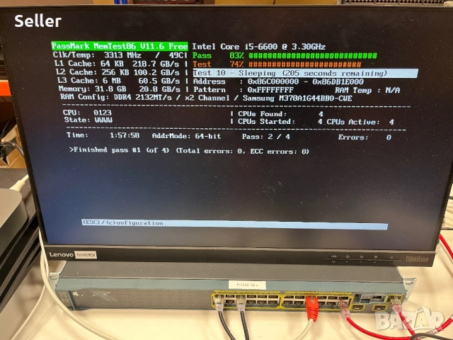 32GB DDR4 3200 (4x8GB) Ram памет Samsung, снимка 4 - RAM памет - 54197040