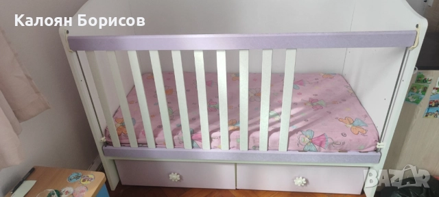 Детска кошара с матрак, снимка 4 - Кошарки - 51858913