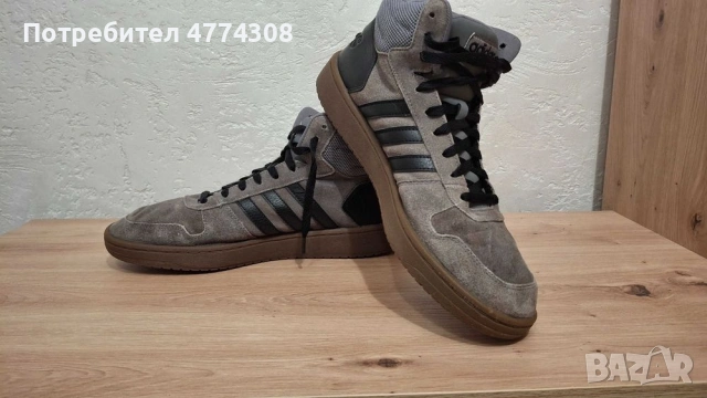 Мъжки обувки 47⅓ adidas HOOPS 2.0 MID., снимка 7 - Кецове - 53937883