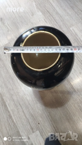 Голяма Немска Порцеланова Подова Ваза FOREIGN 517-38, снимка 4 - Вази - 53656819