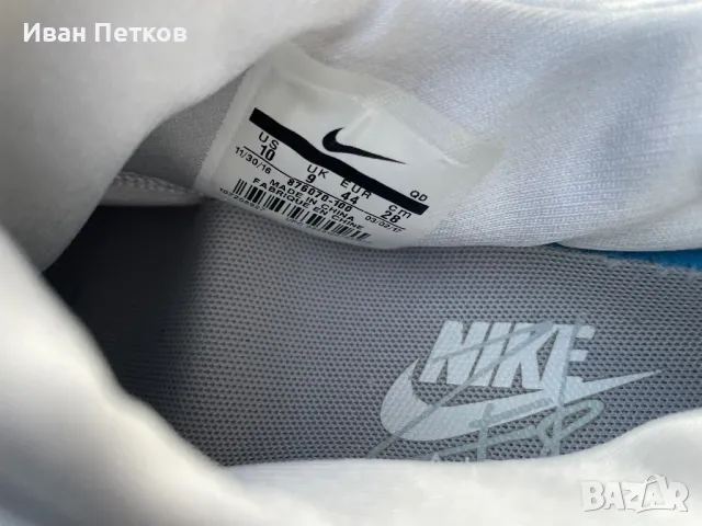 Nike Сникърси Air Max Zero Като НОВИ, снимка 4 - Маратонки - 47367989