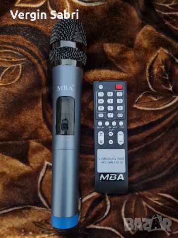 Тонколона MBA sa8900 15inch с два микрофона и дистанцйоно чисто нов, снимка 4 - Тонколони - 45845246