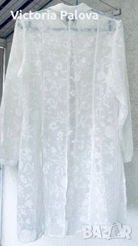 Ексклузивна туника-наметало SANDRO PARIS, снимка 8 - Туники - 51766186