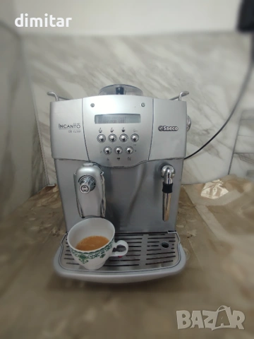 Кафе автомат SAECO INCANTO DE LUXE S- CLASS, снимка 12 - Кафемашини - 53745896