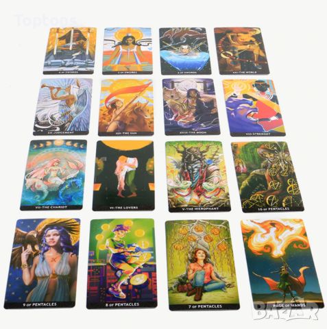 Таро карти - Out of Hand Tarot & Tarot of the 78 Doors & Vox Arcana, снимка 18 - Карти за игра - 45280493