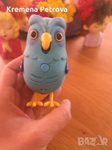 Кадифен интерактивен бухал + видео клип