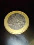 1 евро 2002 г серия А Германия , снимка 2
