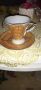 Порцеланова чашка за кафе с чинийка, снимка 1 - Чаши - 34970055