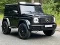 Двуместна джип G63 4X4 24V батерия,MP3, с меки гуми с Кожена седалка, снимка 5