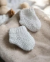 🍼👣Плетени пролетни бебешки чорапки,терлъчки ръчна изработка, снимка 1