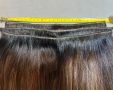 Три двойни реда естествена коса (клас Делукс JSP)| 48 см / 146 грама, снимка 7