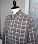 Gant Maine Twill Mens Multicolour Long Sleeve Plaid Checked Casual Shirt Size XL, снимка 3