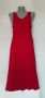 Лятна червена рокля MEXX размер L, снимка 1 - Рокли - 45798338