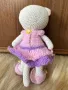 Ръчно плетена играчка коте, снимка 4