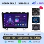 Honda CR-V_3 2006-2012 9” 2-DIN с Android 14, 4G/LTE, 6/128GB, CarPlay и AndroidAuto , снимка 3
