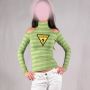 Гес дамска блуза в зелено Guess, снимка 1 - Блузи с дълъг ръкав и пуловери - 45836034