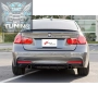 Дифузьор / добавка за задна броня за БМВ Ф30 - Ф31 / BMW F30 Diffuser, снимка 5