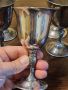 Посребрени чаши Wm Rodgers антикварни колекционерски  , снимка 3