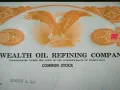 Сертификат за притежание на 100 акции (САЩ) | Commonwealth Oil Refining Inc | 1961г., снимка 5