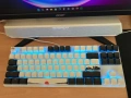 Dark Project 87 Fuji v2 RGB TKL Геймърска механична клавиатура с G3MS Sapphire суичове, снимка 3