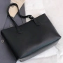 Дамска голяма черна чанта, снимка 6