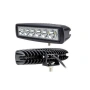 1бр. ЛЕД LED BAR халоген , прожектор с 6 диода 18W , 12-24V, снимка 1