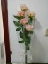 букети светещи с реалистични текстилни рози , снимка 4