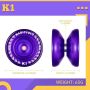 Yoyo K1-Plus 3 броя йо йо за деца, начинаещи, 18 струни, синьо + лилаво + синьо розово жълто, снимка 6